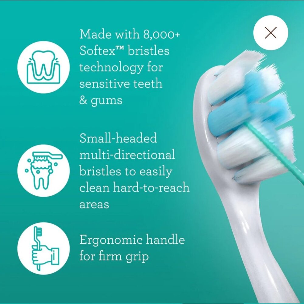 GuruNanda butter on gums toothbrushes. Lot of 10
